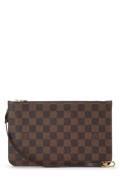 Damier Ebene Neverfull Pouch GM NM