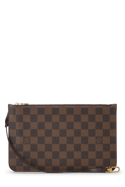 Damier Ebene Neverfull Pouch GM NM