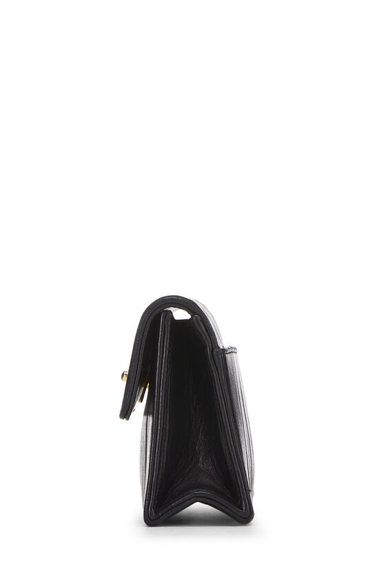 Black Lambskin Vertical Half Flap Mini, , large image number 5