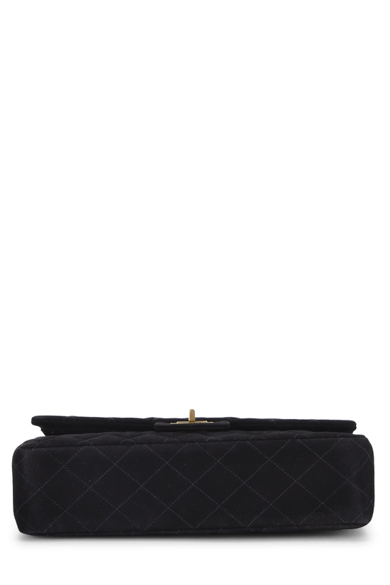 Black Quilted Suede 2.55 Reissue Flap 225, , large image number 4