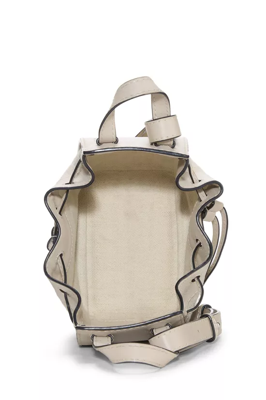 Grey Canvas Hammock Drawstring Bag Mini, , large image number 5