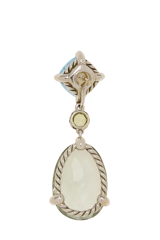 Silver Chatelaine Drop Earrings, , large image number 2