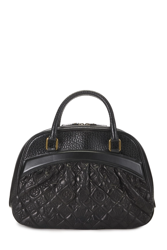 Black Monogram Lambskin Mizi Vienna, , large image number 3