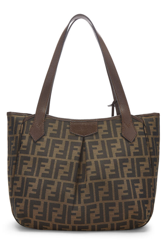 Brown Zucca Canvas Grande Shopping Tote Medium, , large image number 4