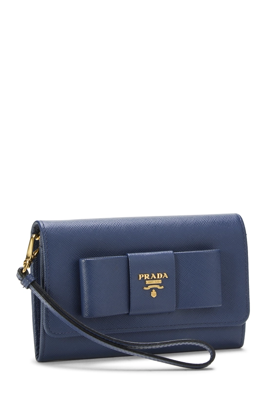 Bue Saffiano Bow Compact Wallet, , large image number 1