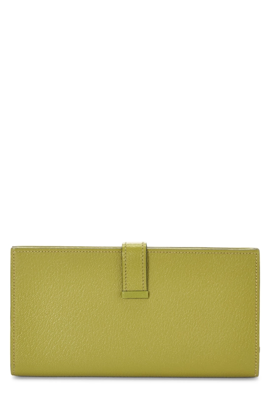 Anis Green Chevre Bearn Soufflet Wallet , , large image number 2