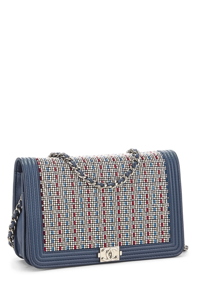 Blue Embellished Boy Wallet on Chain (WOC), , large
