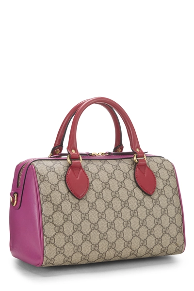 Gucci Multicolor Original GG Supreme Canvas Boston Handbag — photo 2