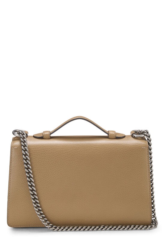 Beige Leather Dionysus Shoulder Bag Small, , large image number 3