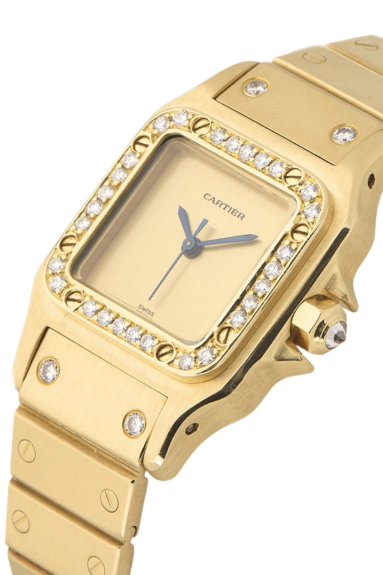 Gold Diamond Santos Carr&eacute;e 2960 24mm, , large image number 1