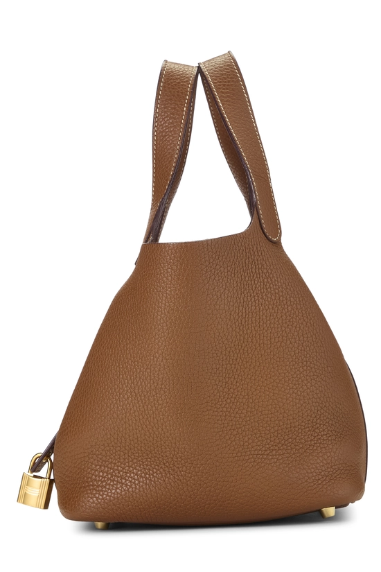 Gold Clemence Picotin Lock 18, , large image number 2