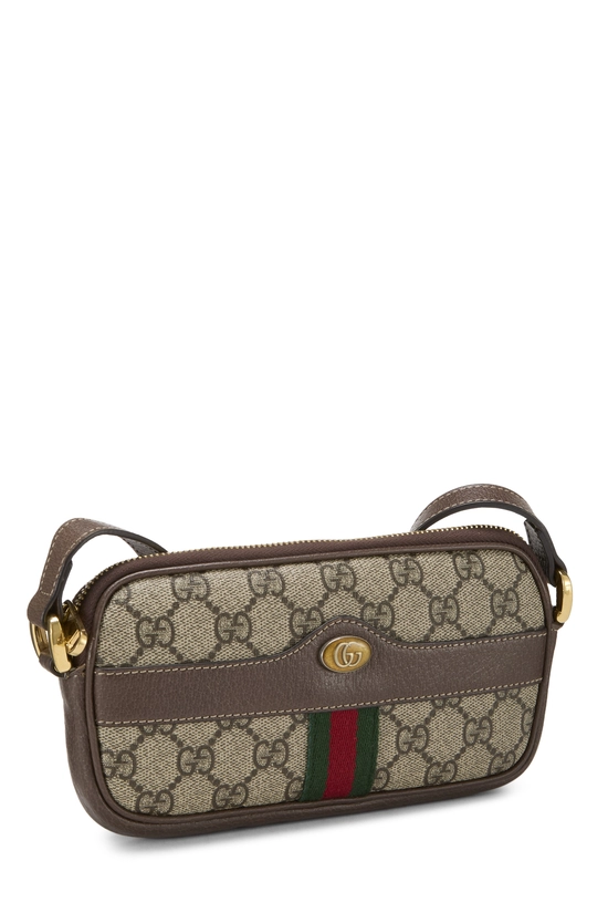 Brown GG Supreme Canvas Web Ophidia Crossbody Mini, , large image number 1