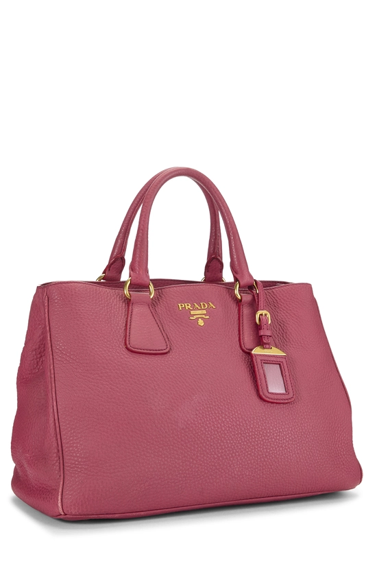 Pink Vitello Daino Convertible Handle Bag Medium, , large image number 1