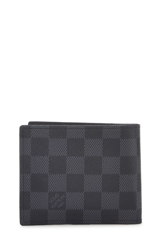 Pre-Owned Black Damier Graphite Canvas Marco NM QJAJKT3KKB00C