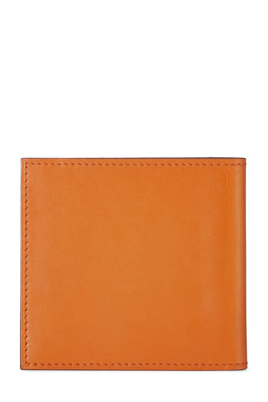 Orange Leather Compact Mirror, , large image number 3