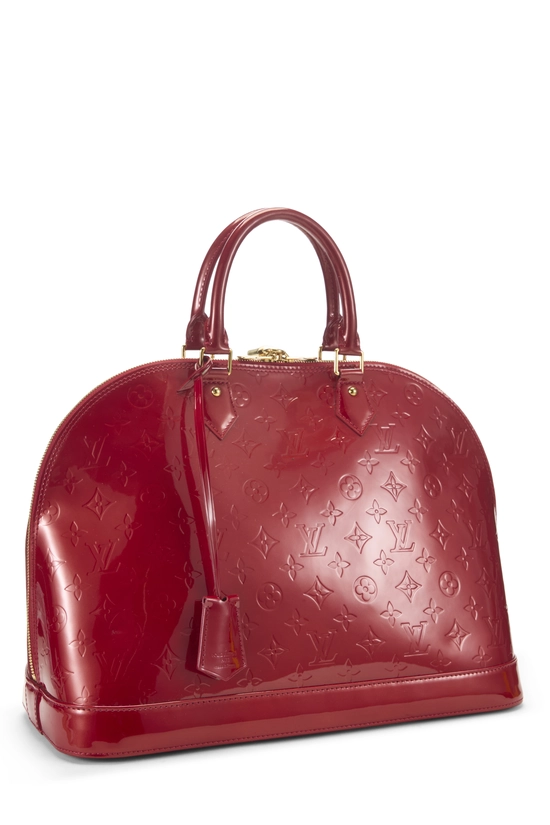 Pomme D'Amour Monogram Vernis Alma GM NM, , large image number 1
