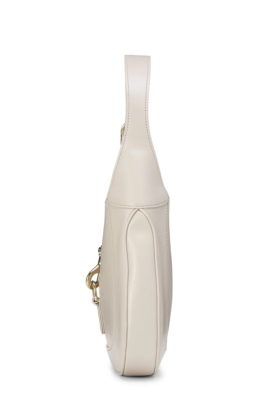 Grey Leather Jackie Shoulder Bag Medium, , large image number 2