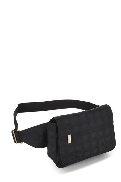 Chanel Black Nylon Travel Line Waist Pouch — photo 2