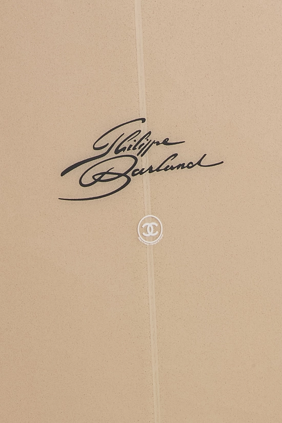 Philippe Barland x Chanel Limited Edition Beige Polyurethane Surfboard, , large image number 4