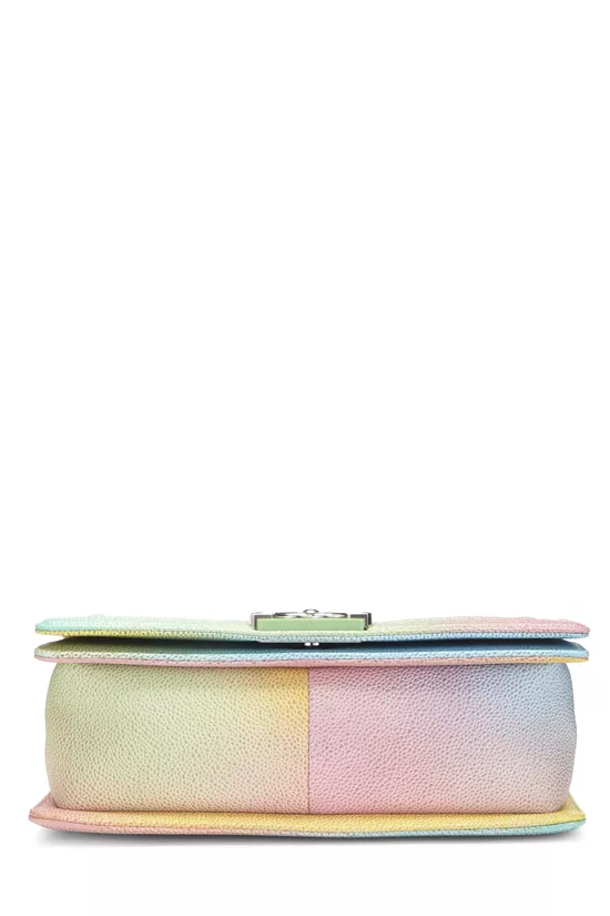 Rainbow Quilted Caviar Boy Bag Medium, , large image number 5