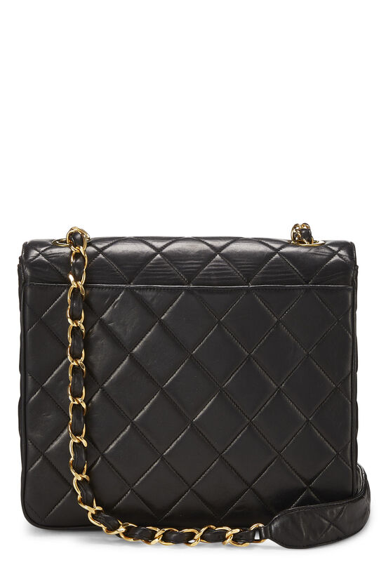 Chanel Black Lambskin Big 'CC' Square Flap Q6B0WL1IKB028