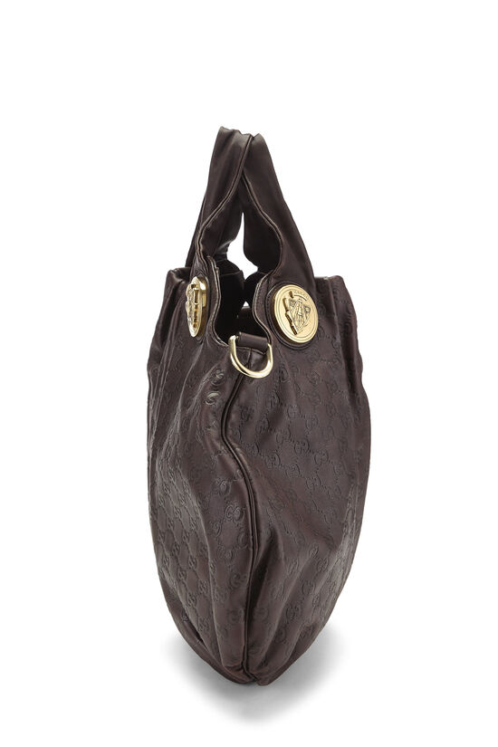 Brown Guccissima Hysteria Convertible Handbag, , large image number 2