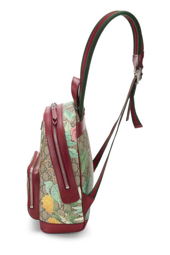 Red GG Supreme Canvas Tian Eden Backpack Small, , large image number 2