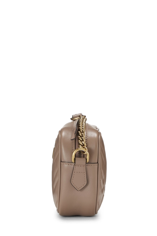 Beige Leather GG Marmont Crossbody Small, , large image number 2