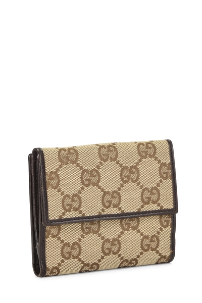 Original GG Canvas Bifold Wallet, , large