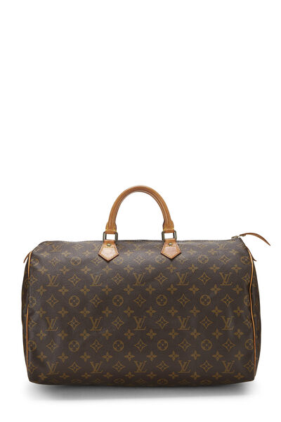 Monogram Canvas Speedy 40