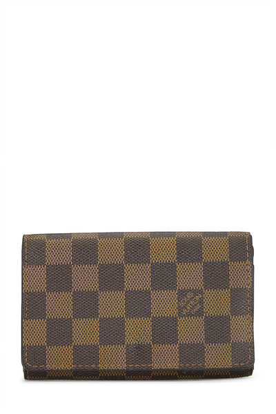 Damier Ebene Porte Tresor Wallet