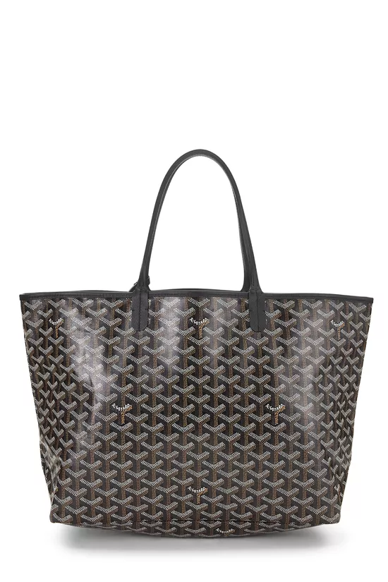 Black Goyardine Canvas Saint-Louis PM, , large image number 0