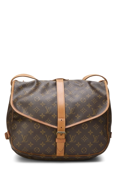 Louis Vuitton Monogram Canvas Saumur 35
