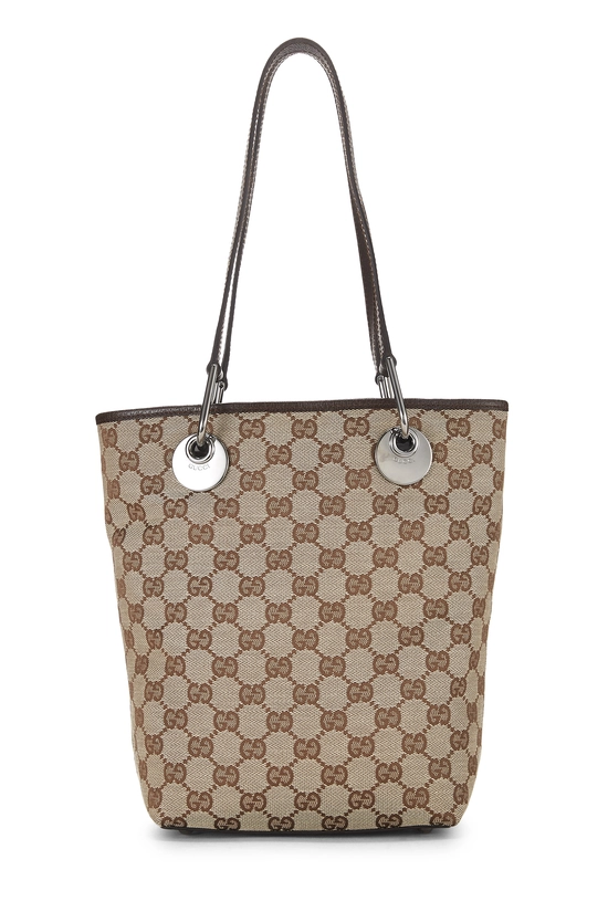 Original GG Canvas Eclipse Bucket Bag Small, , large image number 0