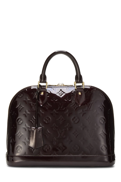Louis Vuitton Amarante Monogram Vernis Alma PM NM