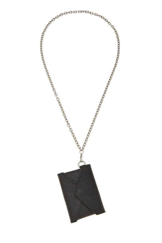 Louis Vuitton - Black EPI Kirigami Necklace