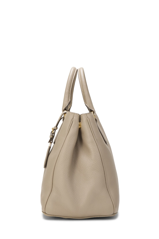 Grey Vitello Daino Convertible Tote Medium, , large image number 2