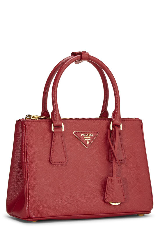 Red Saffiano Galleria Tote Small, , large image number 1