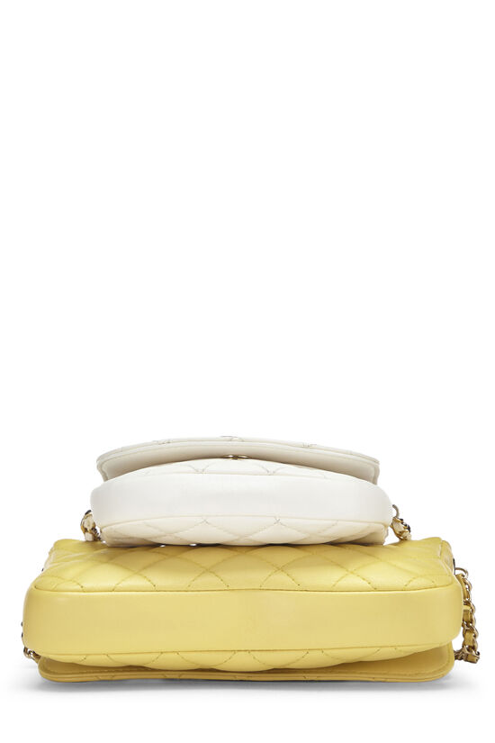 Chanel Classic Flap Mini Chevron Lambskin Yellow – STYLISHTOP