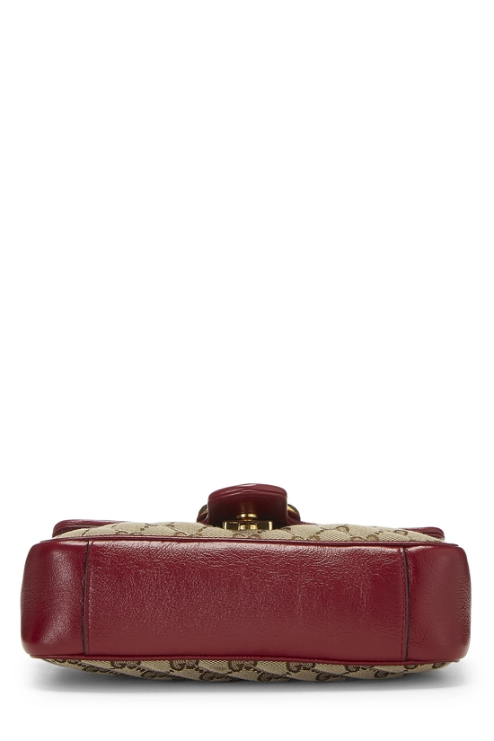 Red Original GG Canvas Marmont Matelass&eacute; Mini, , large image number 4