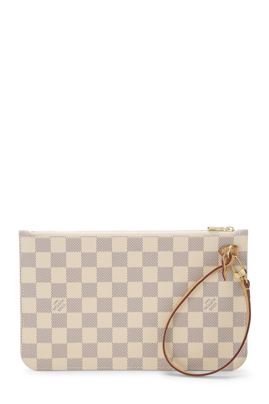 Damier Azur Neverfull Pouch GM NM, , large image number 2