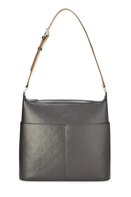 Grey Monogram Vernis Mat Sutter, , large image number 0