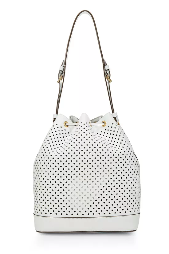 White Perforated Leather No&eacute;, , large image number 3