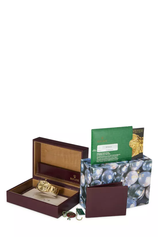 18k Gold Oyster Perpetual Datejust 15238 34mm, , large image number 1