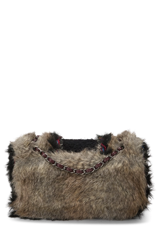 Mulitcolored Fantasy Fur Arctic Flap Medium, , large image number 3