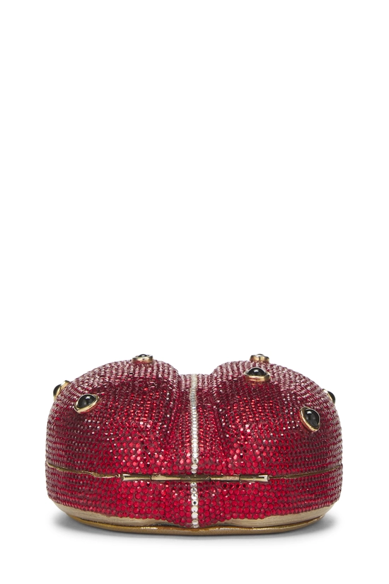 Red Crystal Ladybug Minaudi&egrave;re, , large image number 4