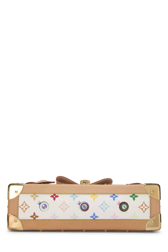 Takashi Murakami x Louis Vuitton White Monogram Multicolore Eye Need You Bag, , large image number 4