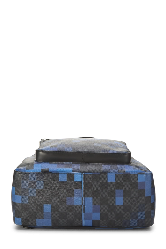 Blue Damier Pixel Josh Backpack, , large image number 4