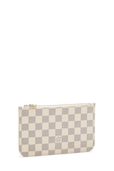 Damier Azur Neverfull Pouch PM, , large