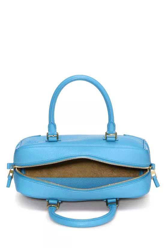 Blue Calfskin Leather Amazona 23, , large image number 5